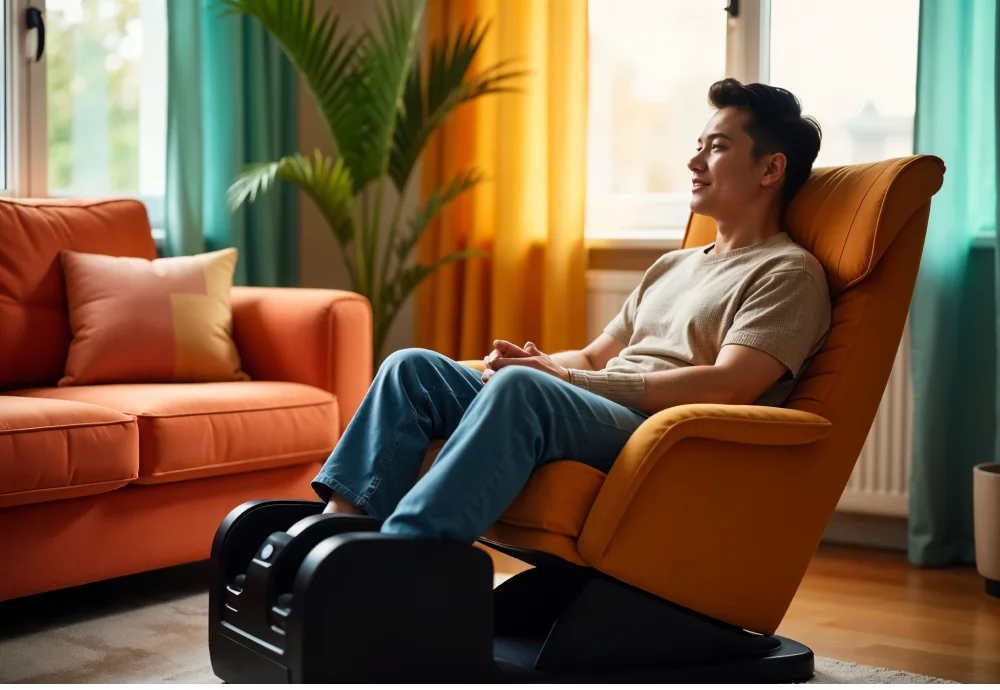 foot and leg massager machine