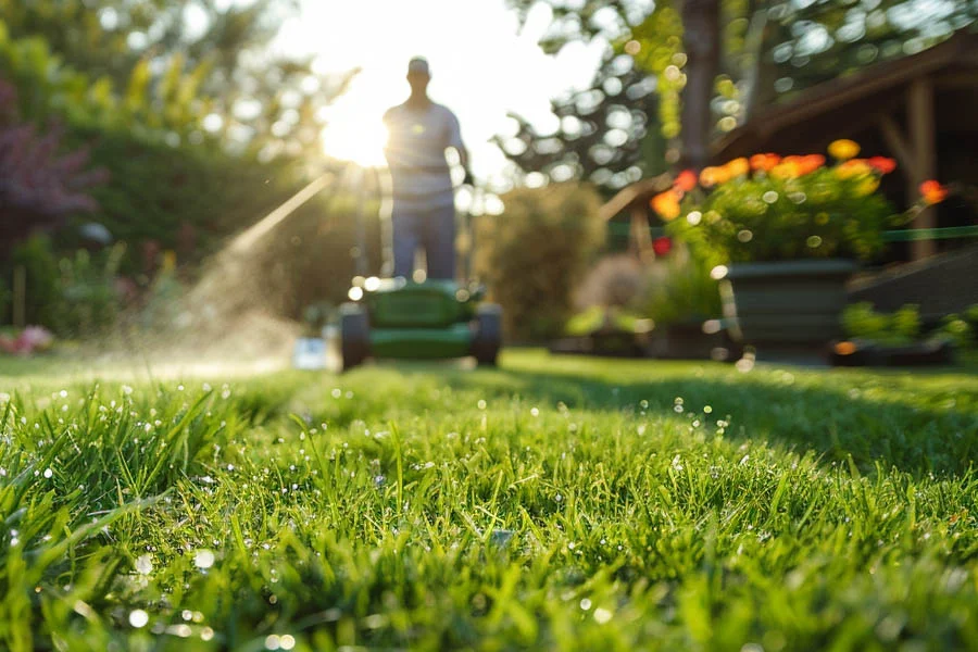 electric push lawnmower
