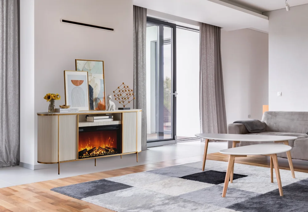 electric portable fireplace