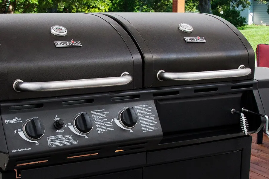 natural gas barbecue grill